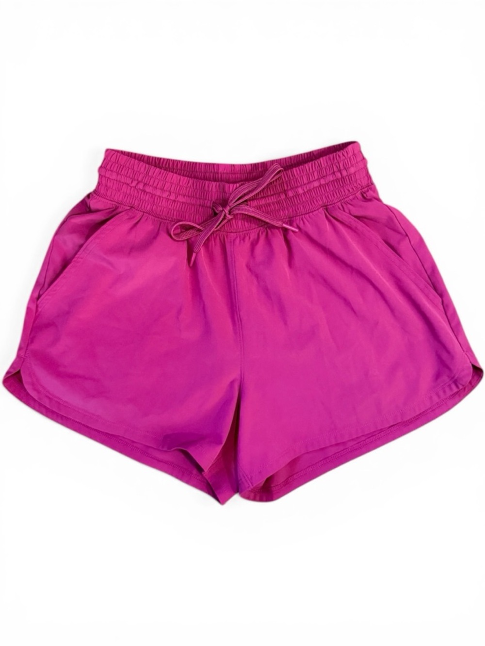 Abercrombie YPB Pink Running Shorts Lined Athletic XS Drawstring Gym